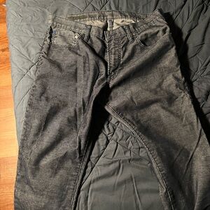 Men's Black Corduroy Pants